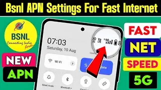 bsnl apn settings for fast internet | bsnl 4g apn settings for android 2024 | bsnl new apn settings