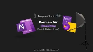 #onenotemasterclass Template Studio #11 - Formen