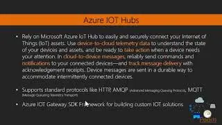 Video 38: Azure IOT Solutions and Components | Microsoft Azure