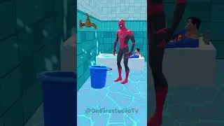 Spiderman Want To Drink More Water😂😂😂!!!!! 