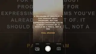 Paul Graham Programming Quote 