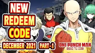 One Punch Man Road to Hero 2.0 New Code 2021 || One Punch Man New Redeem Code December 2021 (Part-1)