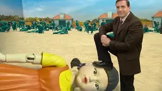 Michael Scott in Squid Game