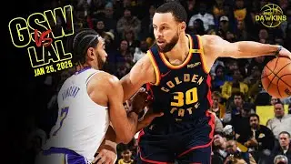 Golden State Warriors Full Team Highlights vs Lakers | Jan 25, 2025 | FreeDawkins