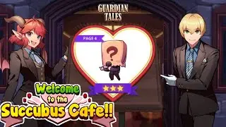 Welcome to the Succubus Cafe! Page 4: Papermask - Side Story【Guardian Tales】