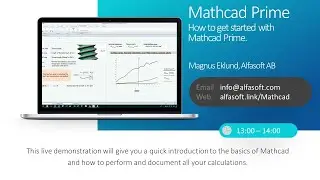 13-14 PTC Mathcad Prime - How to get started