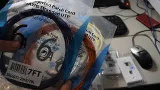 Unboxing miscellaneous networking gear from Vertical Cable