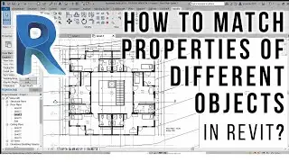 How to Match Properties of Different Objects in Revit | Copy, Match in Revit | Revit Tutorial
