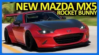 Forza Horizon 5 : New Rocket Bunny Mazda MX5!! (FH5 Mazda MX5 RF)