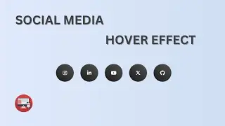 Create AMAZING Social Icons with Hover Effects (HTML/CSS Tutorial)