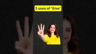 3 Uses of Give #shorts #shortsvideo #unakkumenakkum