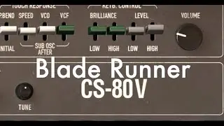 Blade Runner CS-80V Patch