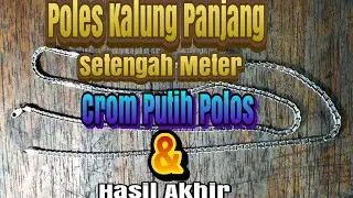 Poles Kalung Panjang Setengah Meter