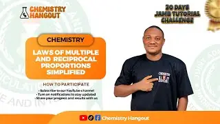 LAW OF MULTIPLE PROPORTION || LAW OF RECIPROCAL PROPORTIONAL || CHEMICAL LAW AND THEIR VERIFICATION