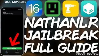 How To JAILBREAK All Devices With NathanLR (Supports Tweaks) on iOS 16.5.1 - 16.6.1 (A12+)