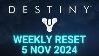 Destiny 1 - Weekly Reset - Vendor and Faction Inventory, Weapons and Loot 5 Nov 2024, Nov/5/2024