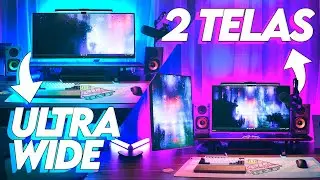 Troquei meu MONITOR ULTRAWIDE por 2 MONITORES de 240HZ! LG Ultragear + AOC Hero Z