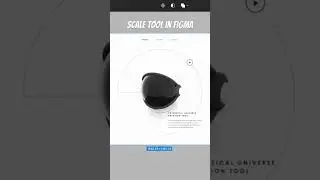 Scale tool in figma - resize proportionally #figmadesign #design #ux #uiux #tutorial #uiuxtips