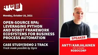 Open-source RPA- Leveraging Python and Robot Framework ecosystems for business process automation