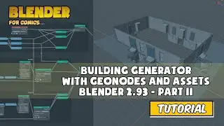 Blender 2.93 Geonodes - Building Generator with Assets Part II