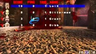 Quake III Arena Intro + game play