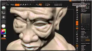 Cinema 4D to Zbrush Walkthrough [ Masaai Elder ] Tutorial by Enqore