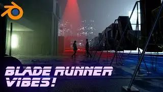 Bringing Blade Runner 2049 Vibes to Blender!