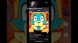 The 2 Types Of FNaF FANS | Five Nights at Freddy's MEME