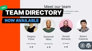 How to create a Team Directory in WordPress by using a Form