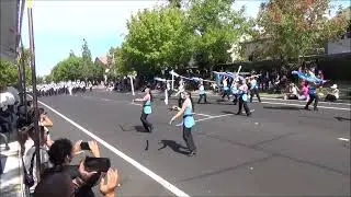 The El Capitan Gaucho Marching Brigade at the 2023 Franklin Invitational Band Review