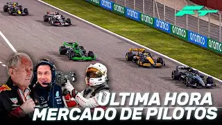 ¡¡ULTIMA HORA MERCADO de PILOTOS!! REGRESO de VETTEL, TOTO se VENGA de HAMILTON, HELMUT y RED BULL..