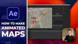 How to Make Animated Maps in 2023 | After Effects & GeoLayers 3 Tutorial