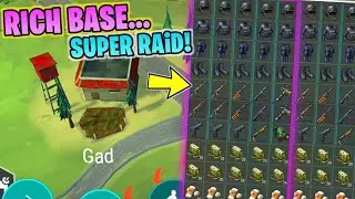 I Found a Lot of Guns and Armors in this Super Raid! Base Gad - Last Day on Earth: Survival