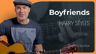 Boyfriends by Harry Styles | Guitar Lesson - Fingerstyle