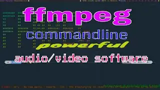 My powerful video/audio editor || Whats FFmpeg and how to use it || Screencasting software for linux