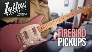 Lollar Firebird Pickups in Fender Mustang (w/ split switch)