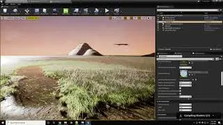 Unreal Engine landscape terrain material - Part 5 - Landscape Grass