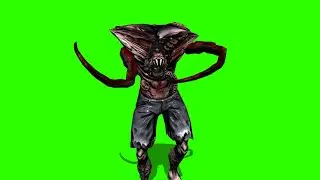 Alien Monster #1 / Green Screen - Chroma Key