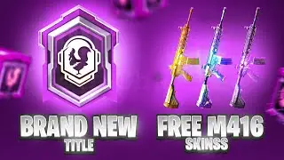 Free M416 Gun Skin | How To Get Golden Chicken title in pubg mobile |New Events in Pubg Mobile