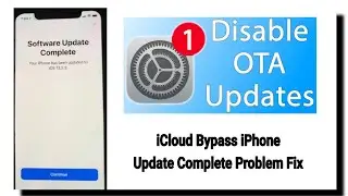 iPhone OTA Update Block Jailbreak on Any iPhone iPad