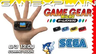 Sega Reveals the Game Gear Micro!