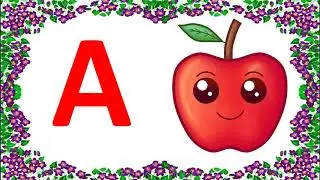 ABCD Alphabets  | English ABCD | A for Apple B for Ball |  A to Z | ABCDE | Alphabet song .