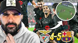 Fc Barcelona COMEBACK 5-4 Benfica I 94TH MINUTE NO PENALTY SCANDAL