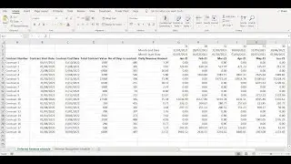 Build an automated monthly Deferred Revenue Schedule and Revenue Recognition Schedule in Excel