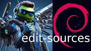 Edit sources list Debian 12 or Ubuntu - #debian12 #ubuntu