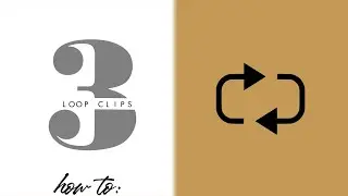 How to • Loop Clips l Premiere Pro