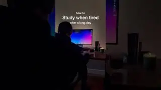 How to study when tired 🥱 #motivation #study #students