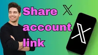 How to share X account link