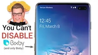 YOU CANT DISABLE BIXBY BUTTON ON SAMSUNG GALAXY S10+