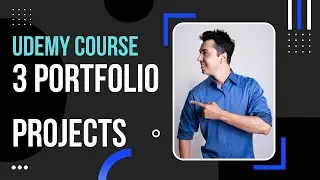 New Udemy Course | 3 Portfolio Projects - Laravel + Blade , VueJS, ReactJS